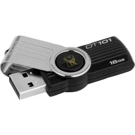Флеш-драйв KINGSTONDataTraveler 101 G2 16 GB Black (DT101G2/16GB) Флеш-драйв KINGSTONDataTraveler 101 G2 16 GB Black (DT101G2/16GB)